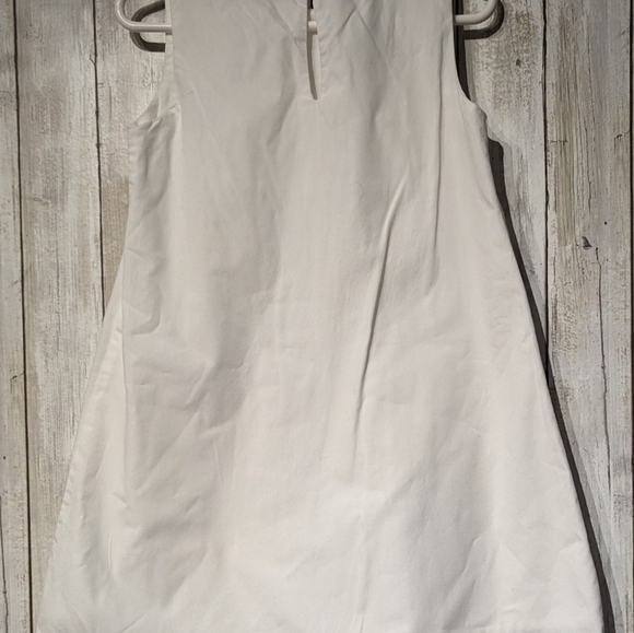 Carter's girls white with floral print size 4t knee length a line dress - Picture 2 of 5